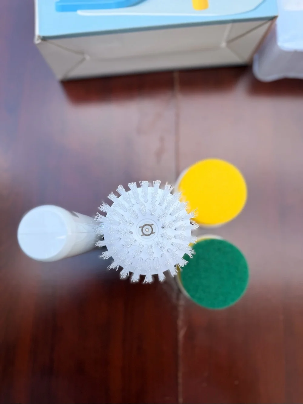 Electric Spin Scrubber Cordless Dish Washing Brush Kitchen Cleaning Power Tool